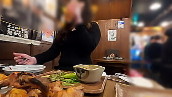 Busty Japanese Beauty Caught On Camera In Homemade Video