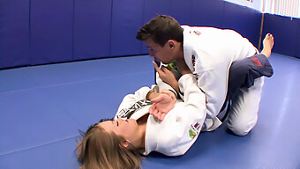 Manuel Ferrara, The Large Construction Worker, Penetrates A Lovely Dark-Haired Girl Following Their Workout