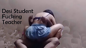 Desi College Girl Radha'S Wild Encounter With Her Professor